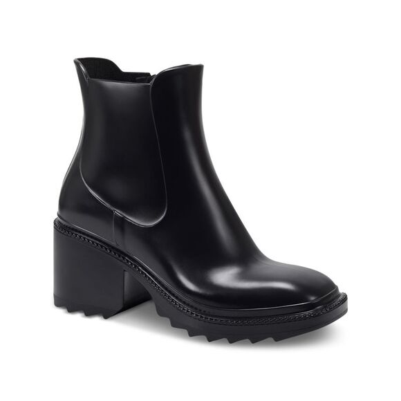 INC Shoes - INC Womens Black Cushioned Eadin Round Toe Dress Boots Shoes 5 M